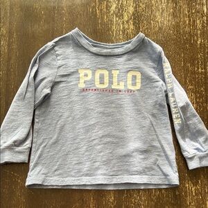 Polo Ralph Lauren Kids Light Blue Long Sleeve Tee